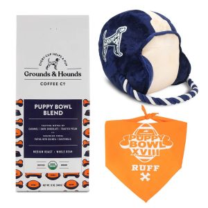 Prepare for Puppy Bowl With Coffee And Toys From Grounds And Hounds