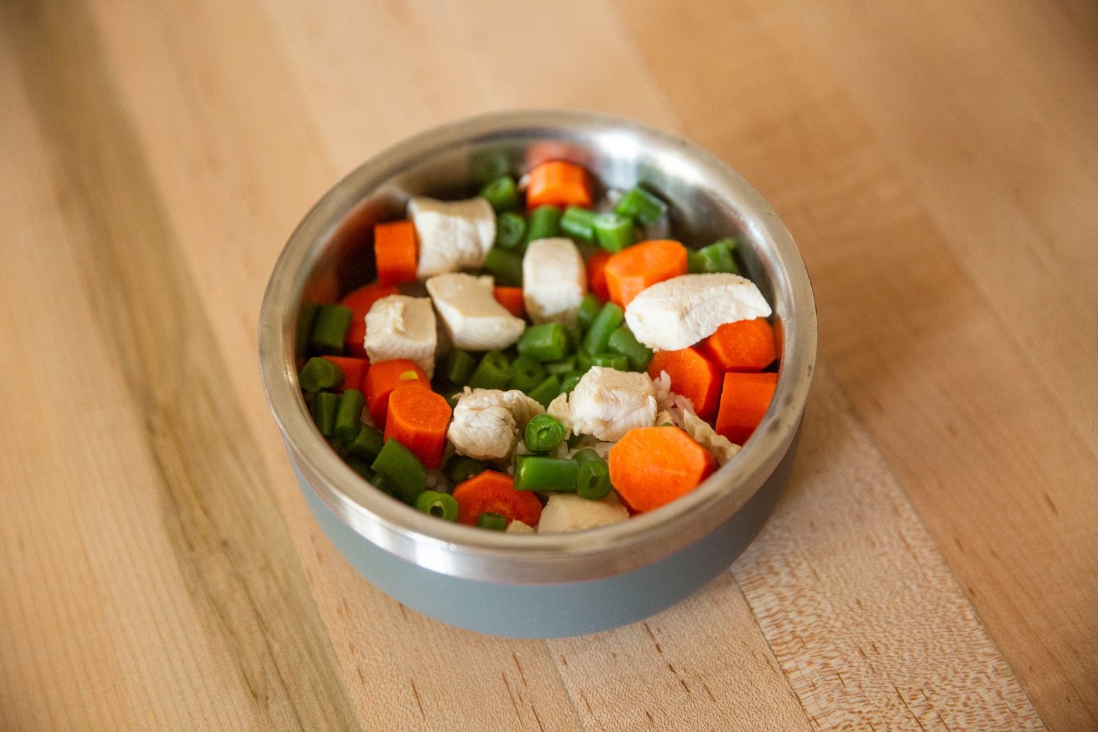Preparing Homemade Puppy Food