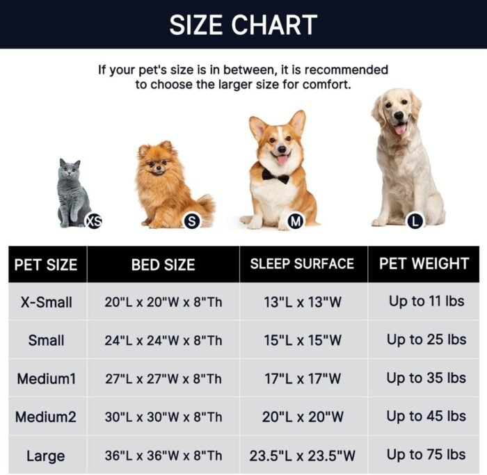 WESTERN HOME WH Calming Dog Bed & Cat Bed, Anti-Anxiety Donut Dog Cuddler Bed, Warming Cozy Soft Dog Round Bed, Fluffy Faux Fur Plush Dog Cat Cushion Bed for Small Medium Dogs and Cats