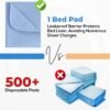 Utopia Bedding Washable Underpads 34" x 52" (Pack of 4), Waterproof Reusable Heavy Absorbency Incontinence Bed Pads for Adults, Kids, Elderly and Pets, Bedwetting Pads for Sofa and Couch (Blue) - Image 5