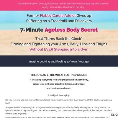 7 Minute Ageless Body Secret
