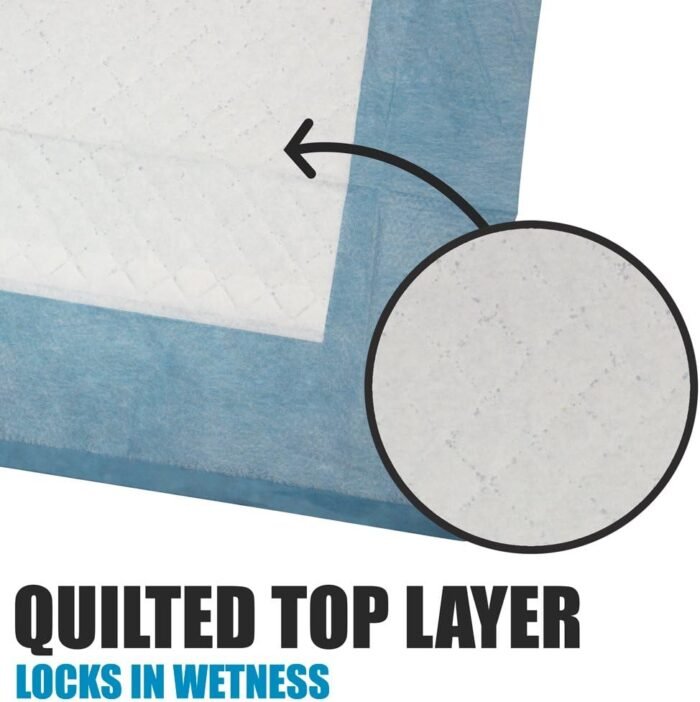 BV XL Puppy Pads X-Large Leak-Proof 28"x34" [40CT] | Training Pad Ultra Absorbent 6-Layer - Extra Large - Potty Pee Pads for Dogs