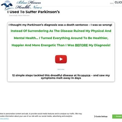 My Parkinson’s cb | Blue Heron Health News