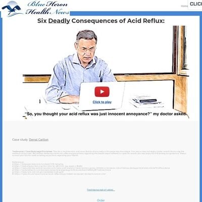 Acid Reflux sl cb – case study | Blue Heron Health News