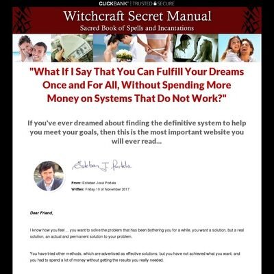 Witchcraft Secret Manual - Love and Money Spells
