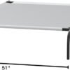 Amazon Basics Cooling Breathable Elevated Dog Bed with Metal Frame for Large Dogs, 51 x 31 x 8 Inch, Grey - Image 7