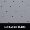 Gorilla Grip 100% Waterproof Raised Edge BPA Free Silicone Pet Feeding Mat, Dog Cat Food Mats Contain Spills Protects Floors, Placemats for Cats and Dogs Water Bowl, Pets Accessories 18.5x11.5 Gray - Image 4