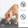 Pet Feeding Mat-Absorbent Dog Mat for Food and Water Bowl-No Stains Quick Dry Dog Water Dispenser Mat-Dog Accessories Pet Supplies-Dog Water Bowl for Messy Drinkers - Image 5