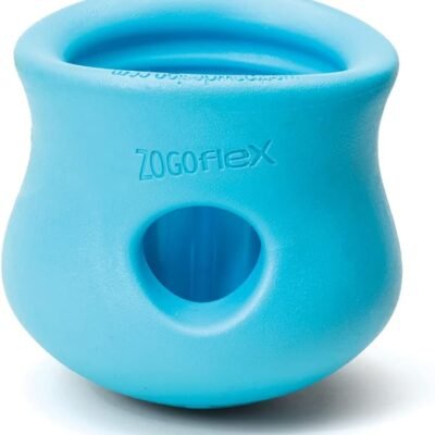 WEST PAW Toppl Tough Dog Chew Toy Blue (Large)