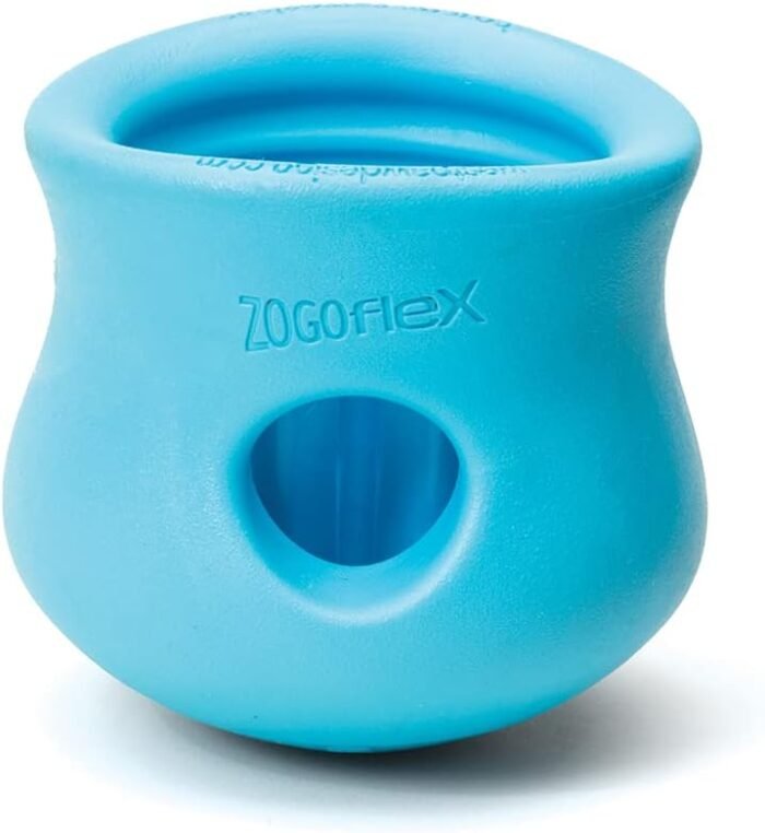 WEST PAW Toppl Tough Dog Chew Toy Blue (Large)
