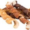 DreamBone Spirals Variety Pack, Rawhide Free Dog Chews, 18 count