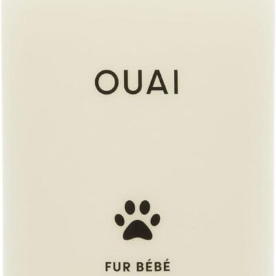 OUAI Fur Bébé Pet Shampoo, Mercer Street Scent - Dog Shampoo and Coat Wash for Hydrating, Cleansing and Adding Shine - Pet Supplies by OUAI (16 Fl Oz)