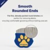 [PETHROOM] Professional Eye Comb for Pets | Stainless Steel Tear Stain Remover for Cats & Dogs | Gentle Round-Head Grooming Tool | Compact & Portable for Eye Gunk Removal