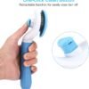 Depets Self Cleaning Slicker Brush, Dog Cat Bunny Pet Grooming Shedding Brush - Easy to Remove Loose Undercoat, Pet Massaging Tool Suitable for Pets with Long or Short Hair - Image 3