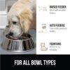 Gorilla Grip 100% Waterproof Raised Edge BPA Free Silicone Pet Feeding Mat, Dog Cat Food Mats Contain Spills Protects Floors, Placemats for Cats and Dogs Water Bowl, Pets Accessories 18.5x11.5 Gray - Image 6