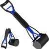 UPSKY Pooper Scooper for Large Small Dogs, Folding Dog Poop Scooper, Durable Spring and Premium Materials，Easy to Use for Grass, Dirt, Gravel Pick Up Shovel