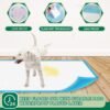 IMMCUTE Puppy Pee Pads 22"x23"-100 Count | Dog Pee Training Pads Super Absorbent & Leak-Proof | Disposable Pet Piddle and Potty Pads for Puppies | Dogs | Doggie| Cats | Rabbits - Image 4