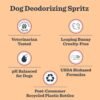 MRS. MEYER'S CLEAN DAY Dog Deodorizing Spray, White Peach Scent, 8oz - Image 7