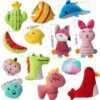 27 Pack Puppy Squeaky Toy,Different Designs Squeakers Pet Toys,Cute Bulk Plush Dog Toys,Small Dog - Image 6