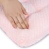 WONDER MIRACLE Fuzzy Deluxe Pet Beds, Super Plush Dog or Cat Beds Ideal for Dog Crates, Machine Wash & Dryer Friendly (22" x 30", M-Baby Pink) - Image 6