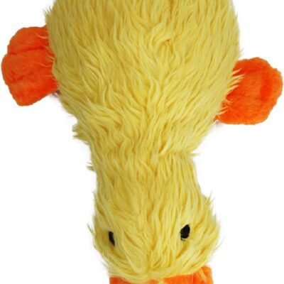 MULTIPET Duckworth Plush Filled Dog Toy, Assorted Colors, (Pack of 1)
