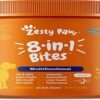 Zesty Paws Multivitamin Treats for Dogs - Glucosamine Chondroitin for Joint Support + Digestive Enzymes & Probiotics - Grain Free Dog Vitamin for Skin & Coat + Immune Health - Chicken Flavor - 90ct - Image 3
