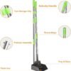 TOOGE Pooper Scooper, Dog Pooper Scooper Long Handle Stainless Metal Tray and Rake for Medium Small Dogs Heavy Duty Pet Supplies to Use for Grass, Dirt or Gravel