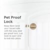IRIS USA 24" Exercise 4-Panel Pet Playpen with Door, Dog Playpen, Puppy Playpen, for Puppies and Small Dogs, Keep Pets Secure, Easy Assemble, Fold It Down, Easy Storing, Customizable, White - Image 3
