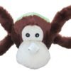 Jolly Pets Jolly Tug-a-Mal Cow Tug/Squeak Toy, Small - Image 2