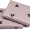 SincoPet Washable Dog Pee Pads with Puppy Grooming Gloves,Puppy Pads,Reusable Pet Training Pads,Large ,Waterproof Pet Pads for Dog Bed Mat,Super Absorbing Whelping Pads,41x41 Inch (Pack of 2) - Image 4