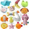 27 Pack Puppy Squeaky Toy,Different Designs Squeakers Pet Toys,Cute Bulk Plush Dog Toys,Small Dog - Image 5