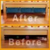 Toy Blocker, Extra Tall Size Gap Bumper for Under Bed, Stop Pets Toys Going Under Bed or Sofa Couch, Easy to Install, 11.8" Height 83" Length,Black