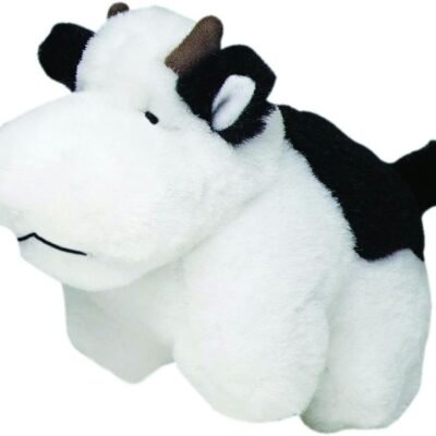 Multipet Look Who's Talking Cow Dog Toy