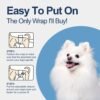 HONEY CARE All-Absorb A27 Male Dog Wrap, 50 Count, Extra Small - Image 5