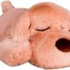 Original Snuggle Puppy Junior. Pet Anxiety Relief and Calming Aid, Comfort Toy for Behavioral Training in Biscuit