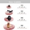 MFOX Calming Dog Bed (L/XL/XXL/XXXL) for Medium and Large Dogs Comfortable Pet Bed Faux Fur Donut Cuddler Up to 25/35/55/100lbs - Image 2