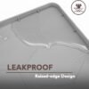 Cat Mat for Litter Box, Large 34" X 22" Cat Litter Mat, Waterproof Silicone Pad for Floor, Gray - Image 7