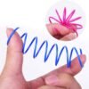 Andiker Cat Spiral Spring, 12 Pc Cat Creative Toy to Kill Time and Keep Fit Interactive Cat Toy Sturdy Heavy Plastic Spring Colorful Springs Cat Toy for Swatting, Biting, Hunting Kitten Toys - Image 3