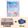 SincoPet Washable Dog Pee Pads with Puppy Grooming Gloves,Puppy Pads,Reusable Pet Training Pads,Large ,Waterproof Pet Pads for Dog Bed Mat,Super Absorbing Whelping Pads,41x41 Inch (Pack of 2) - Image 5