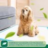 IMMCUTE Puppy Pee Pads 22"x23"-100 Count | Dog Pee Training Pads Super Absorbent & Leak-Proof | Disposable Pet Piddle and Potty Pads for Puppies | Dogs | Doggie| Cats | Rabbits - Image 5