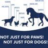 Musher's Secret Dog Paw Wax 60 g (2.1 oz) - Moisturizing Dog Paw Balm that Creates an Invisible Barrier That Protects and Heals Dry Cracked Paws - All-Natural with Vitamin E and Food-Grade Ingredients