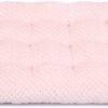 WONDER MIRACLE Fuzzy Deluxe Pet Beds, Super Plush Dog or Cat Beds Ideal for Dog Crates, Machine Wash & Dryer Friendly (22" x 30", M-Baby Pink)