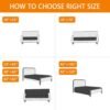 hyha Waterproof Dog Blanket, Soft Pet Bed Blankets, Waterproof Sofa Couch Cover for Dogs Washable, Reversible Pet Couch Covers for Sofa Furniture (30x70 Inch, Grey/Dark Grey)