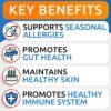 BARK&SPARK Dog Allergy Relief Chews (180 Immune Treats) - Anti-Itch Skin & Coat Supplement - Omega 3 Fish Oil - Itchy Skin Relief Treatment Pills - Itching&Paw Licking - Dry Skin & Hot Spots - Image 2