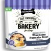 Three Dog Bakery Blueberry Pancake Bites - Dog Treats with Real Blueberries & Vanilla, Dog Training Treats, Puppy Treats, Dog Treat Cookies