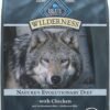Blue Buffalo Wilderness Natural High-Protein Dry Food for Adult Dogs, Chicken Recipe, 24-lb. Bag