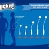 Chuckit Gen 1 Fetch Pack Dog Balls - Interactive Dog Toys, High-Bounce Fetch Ball, Floating Ultra and Rugged Balls, Durable - Size Medium, 2.5-inch Diameter, Set of 3 - Image 5