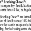 Milk-Bone Brushing Chews Daily Dental Dog Treats, Fresh Mint Flavor, Small/Medium, 25 Count - Image 8