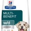 Hill's Prescription Diet w/d Multi-Benefit Digestive/Weight/Glucose/Urinary Management Chicken Flavor Dry Dog Food, Veterinary Diet, 27.5 lb. Bag