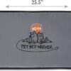 K&H Pet Products Pet Bed Warmer, Turn Any Pet Bed Into a Heated Cat or Dog Bed, Waterproof Indoor Heated Warming Pad Insert, Automatic Temperature, Safety Listed - Extra-Large 26.5 X 16.75in Gray